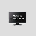 ブラックモデルの「MultiSync LCD-P241W-BK」