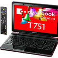 「dynabook Qosmio T751」「dynabook Qosmio T751/WTMD」