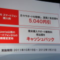 【フォトレポート】スマホ14機種登場、ドコモ2011-12冬春モデル発表会 