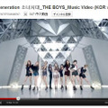 YouTube「The Boys」ビデオクリップ