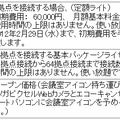 ミーティングプラザ「VIPオンライン」の価格例（消費税別） 