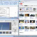 このように3本のソフトを綺麗に配置することがワンタッチで出来るようになる。面白い発想のソフトだ。