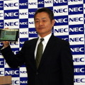 NEC パーソナルソリューション販売推進本部長 岡田靖彦氏