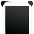 「Stand Speaker for iPad 2/iPad」縦置きイメージ