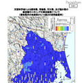 愛知県内の地表面から1m高さの空間線量率