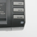 「DN-YSC-AD450」の本体右に装備するPDF/BCR/SCANボタン