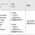 「HA8000/NS10内蔵UPSモデル」の価格と出荷開始時期