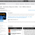 App StoreのKindle App for iPadのページ