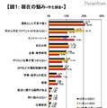 現在の悩み（学生調査）