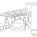 パナソニックは、「EV・PHEV充電用屋外コンセント」に、新色「ホワイト」、「ブラック」を追加