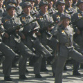 番組HPに掲載されている北朝鮮の軍事演習の写真
