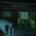 OEM用の固定WiMAXのベースバンドカード。2007年第一四半期に発売