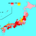 インフルエンザ流行レベルマップ