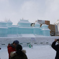 第63回さっぽろ雪まつり。大氷像　故宮博物院（台湾）