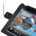 「elgato eyeTV mobile」（型番：ELG-US-000005）をiPadに装着したイメージ（iPadは別売）