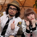 司会はきゃりーぱみゅぱみゅ（右）とイトウ“JxJX”ジュン（左）