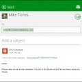 SkyDriveとメールの連携