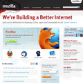 Mozillaのウェブサイト