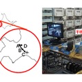 フィールドトライアルの場所と光半導体増幅器