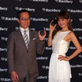 【フォトレポート】平子理沙、BlackBerry Bold 9900で“自分流カスタマイズを楽しみたい”