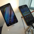 Galaxy S WiFiとGalaxy Beamも展示されていた