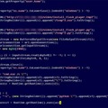 Javaアプレットマルウェアが実行環境OSをチェックし、ドロッパーを実行する部分のソースコード