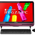 21.5型液晶一体型AV PC「REGZA PC D712/T3F」メローボルドー