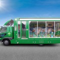 全国横断するダノンビオドリンクカー
