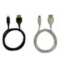 「HDMI（Type A） to microHDMI（Type D）ケーブル 1m」＝OWL-CBHA1（B）-MHD/OWL-CBHA1（W）-MHD