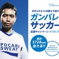 「ガンバレ！サッカー魂応援キャンペーン」イメージ