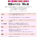 「理想のバスト10か条」