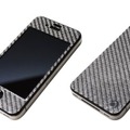 「SILVER CARBON PLATE for iPhone4/4S」グラファイト