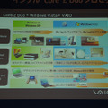 Core 2 DuoとVista、VAIOの組み合わせで実現できた機能を紹介