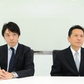 インタビューの様子