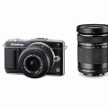 「OLYMPUS PEN mini E-PM2ダブルズームキット」ブラック