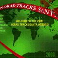 今年もスタートしたNORADのサンタさん追跡サイト。まずベーリング海峡に出現