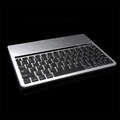 「Bluetoothキーボード（iPad・Android対応・スタンド機能付き・アルミプレート採用）」（型番：400-SKB033）