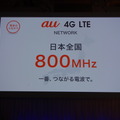 800Mhz帯を用いてのLTE展開