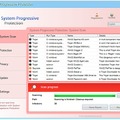 新たな偽ウイルス対策ソフト「System Progressive Protection」の画面