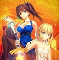 A3サイズポスターSET（青子＆セイバー）(C)TYPE-MOON