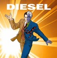 バットマンと敵キャラたちがDIESELのアンダーウェアになって登場