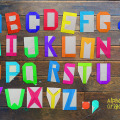 アルファベット折り紙