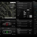 車両情報のクラウドを介したHTML5 による可視化（例）