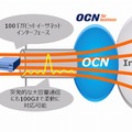 NTT Com「スーパーOCN 100ギガビットイーサネットサービス」利用イメージ