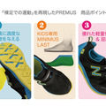 「裸足での運動」を再現したPREMUS 商品ポイント