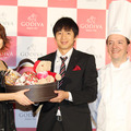 米倉涼子＆徳井義実＆ゴディバ・ショコラティエ ＠ 「GODIVA White Day 2013～Hunter of Love」