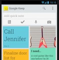 「Google Keep」アプリ画面