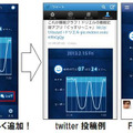 睡眠グラフをSNSでシェアできる機能を追加