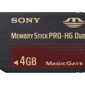メモリースティックPRO-HG デュオ（4GBモデル）