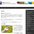 魔法のプロジェクト（webサイト）